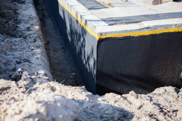 SJ Waterproofing Pros completing home waterproofing near Burlington, NC