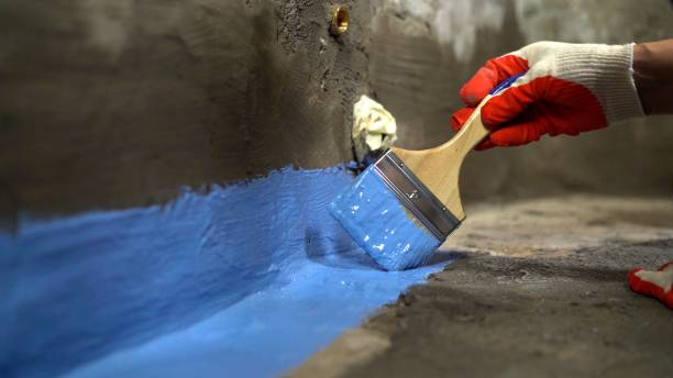 Commercial Foundation Crack Repair project at a Burlington, NC business property by SJ Waterproofing Pros